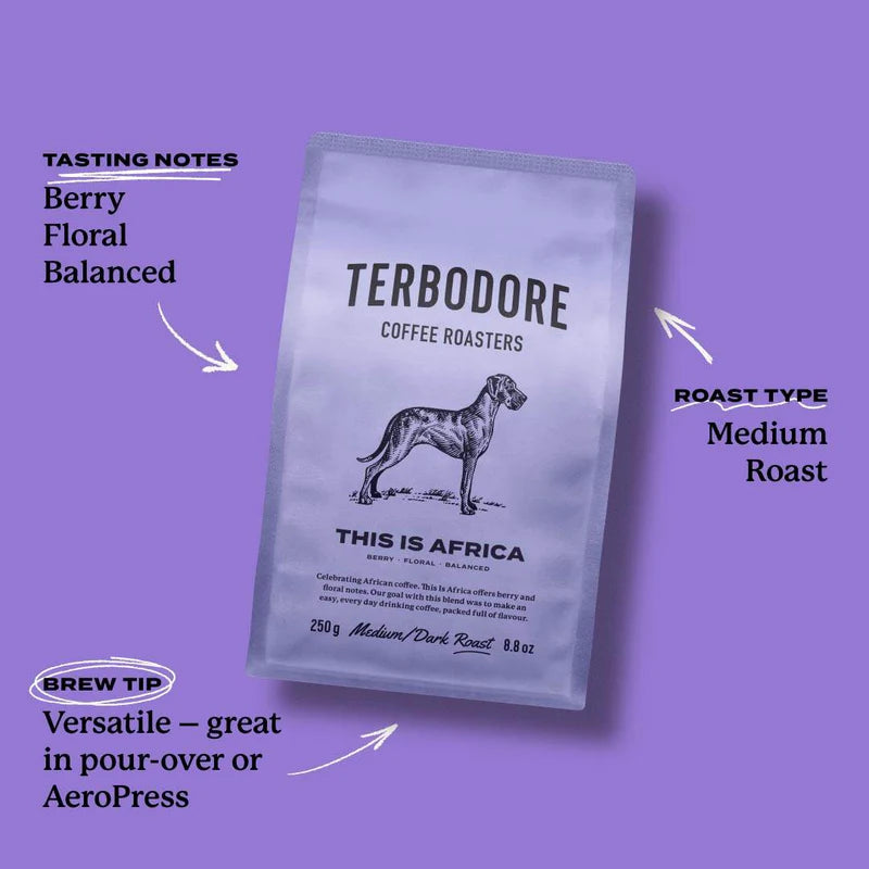 Terbodore Coffee - This is Africa Blend | 250g - 1kg